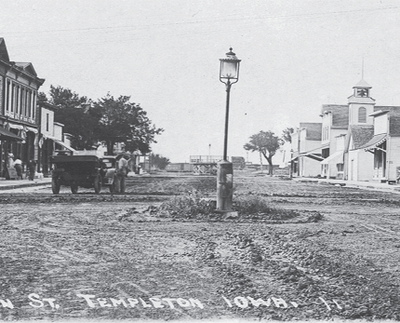 Main Street, Templeton, Iowa
