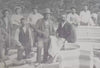 Background video showing newspaper clips and town scenery
